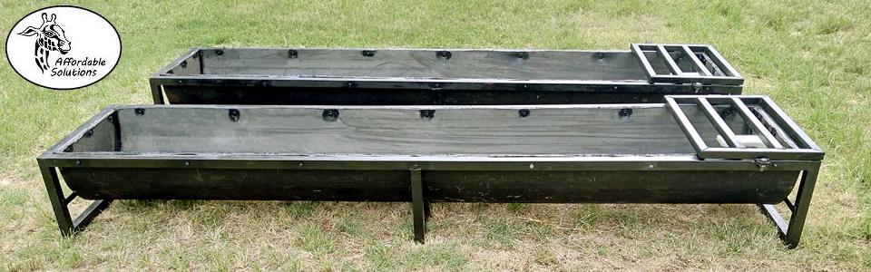 Sheep water troughs available in variety of lengths